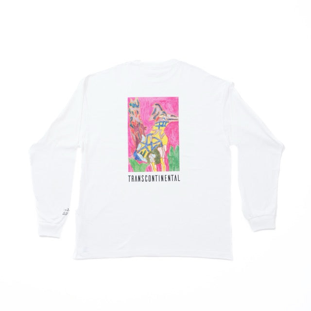 Africa feat.yuma - Long Sleeve(White)