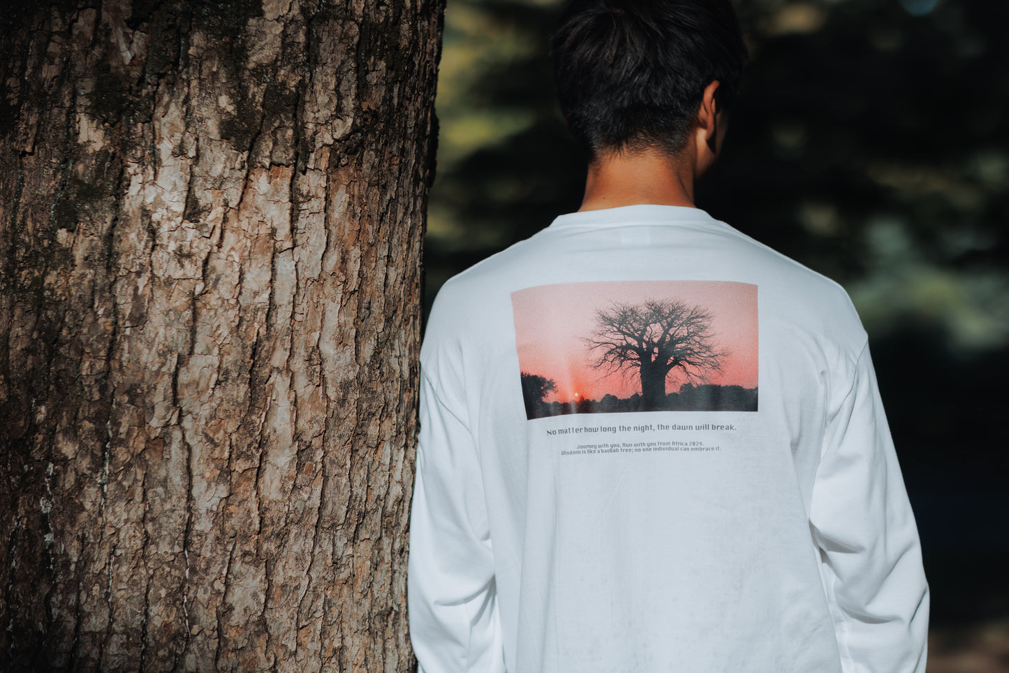 baobab long sleeve(White)