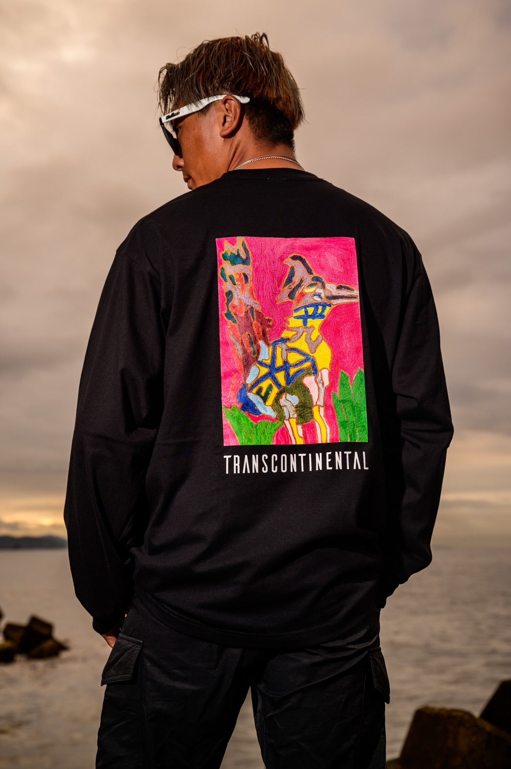 Africa feat.yuma - Long Sleeve(Black)