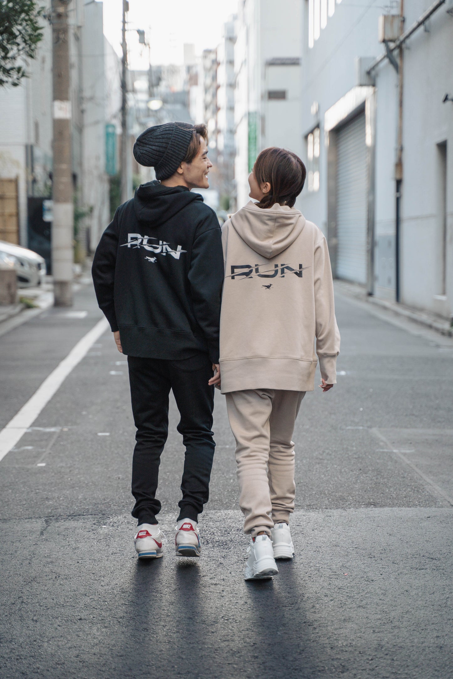 RUN スウェットセットアップ(裏起毛)