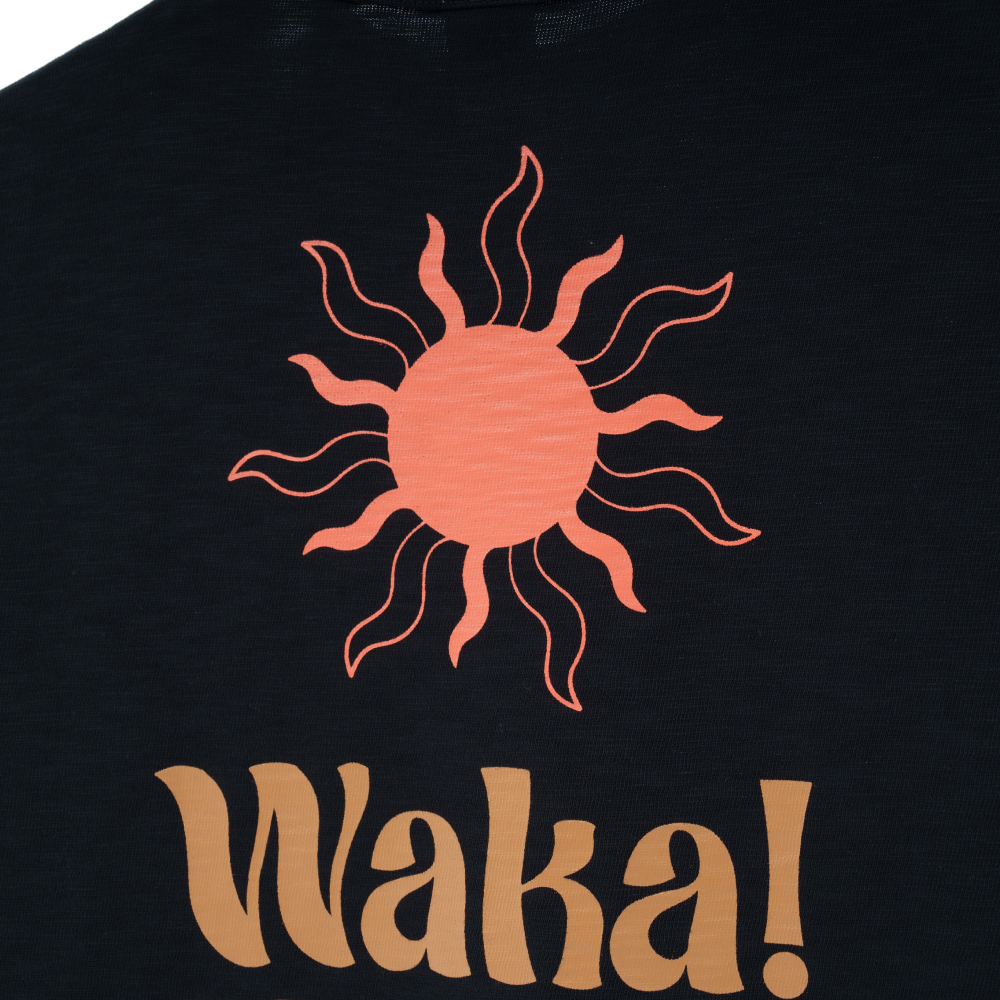 【応援】Africa Waka!Waka! Tee(Black)