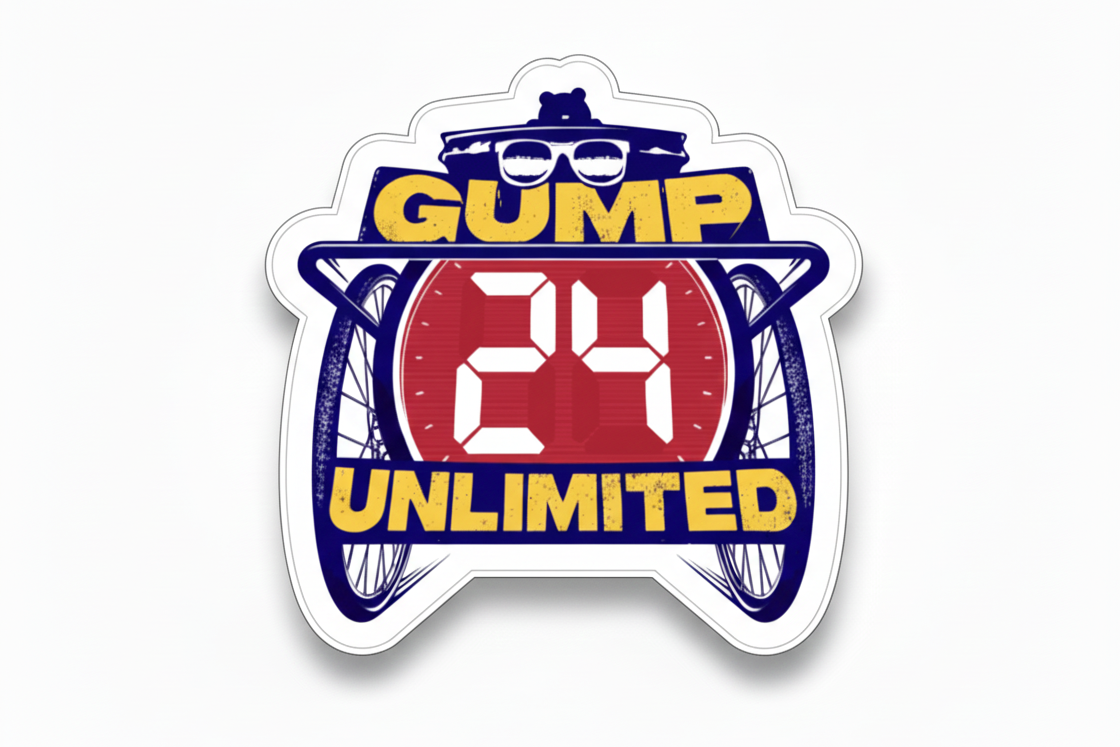 GUMP 24 UNLIMITEDステッカー
