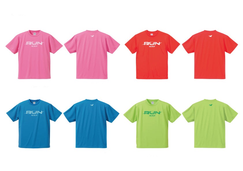 RUN Tee -Color Collection-