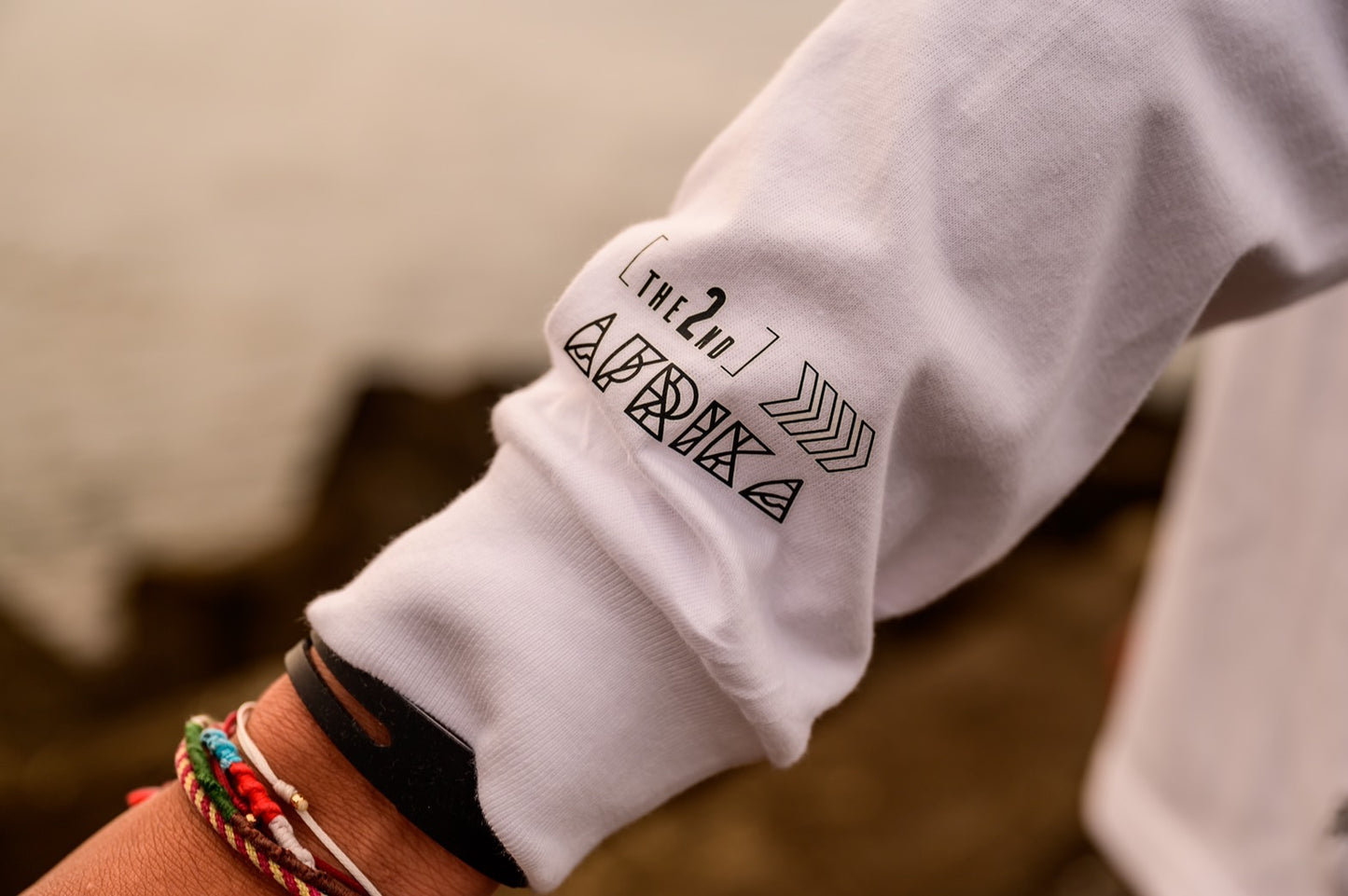 Africa feat.yuma - Long Sleeve(White)