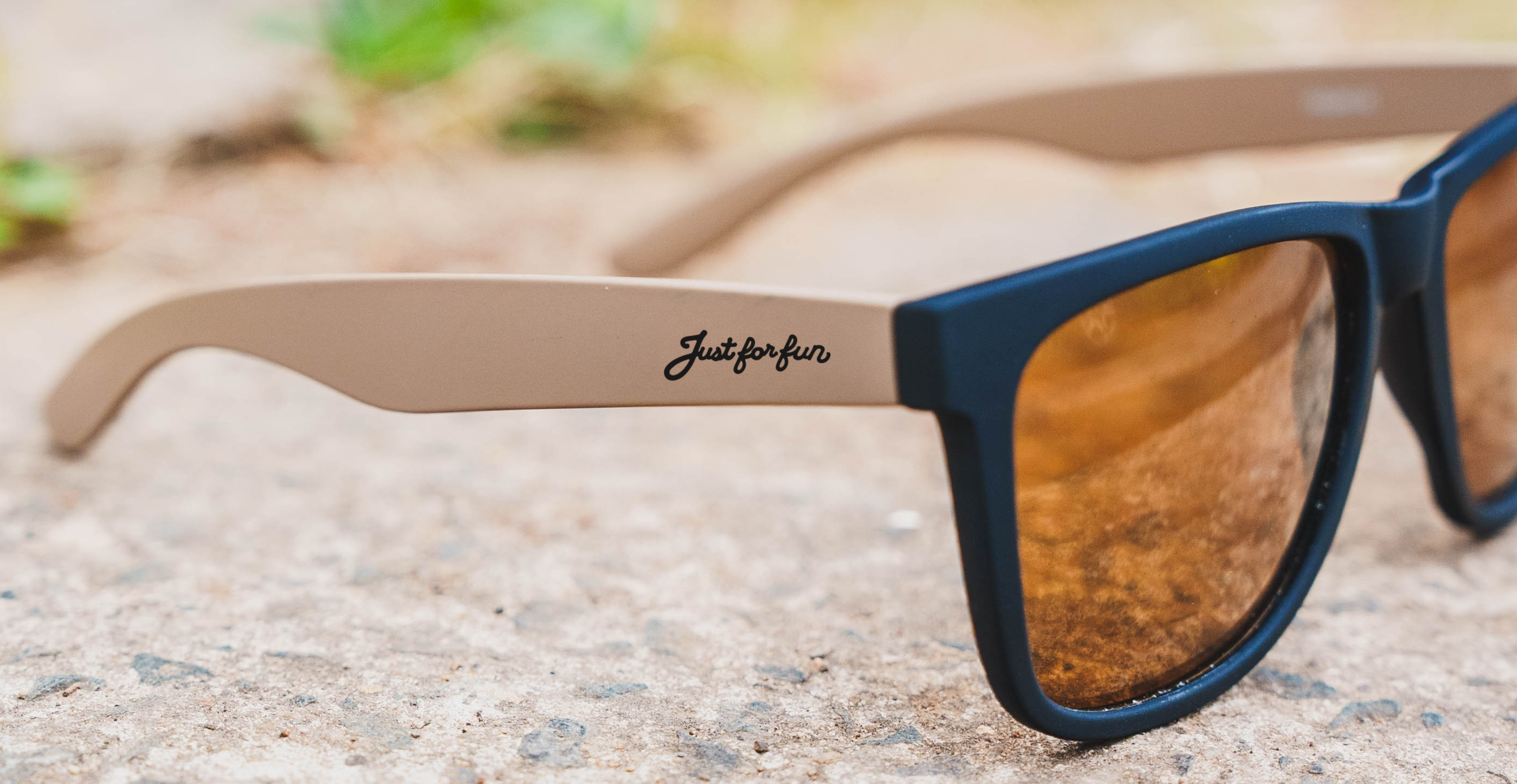 2nd Edition｜2025AW】JFF × Fullon Sunglasses（Khaki） – JustForFun