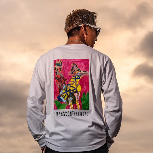 Africa feat.yuma - Long Sleeve(White)