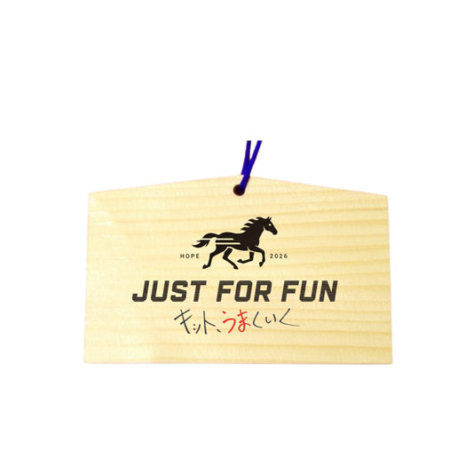 JFFラッキーポニー（絵馬キーホルダー）