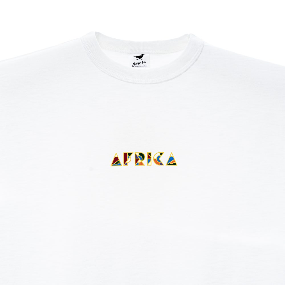 【応援】Africa Waka!Waka! Tee(White)