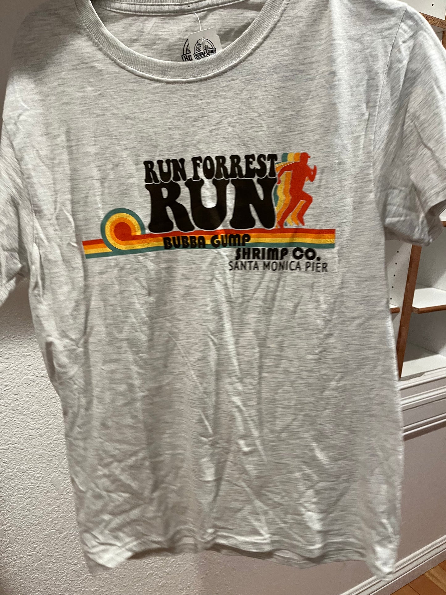 【アメリカお土産】RUN FORREST RUN Tシャツ